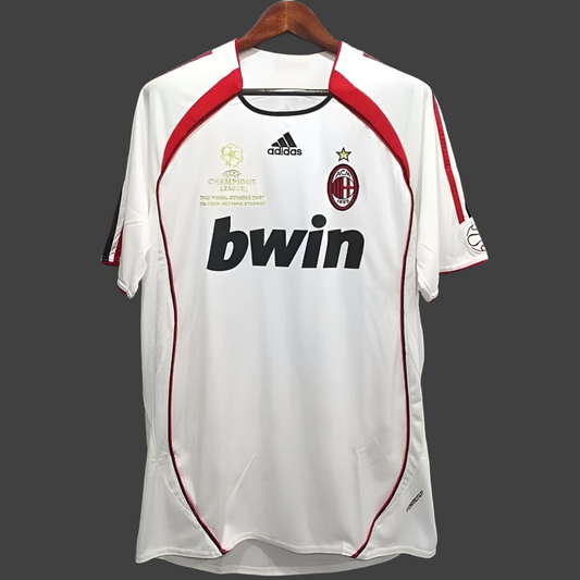 Camiseta Milán Visita 2006-2007 Versión Retro