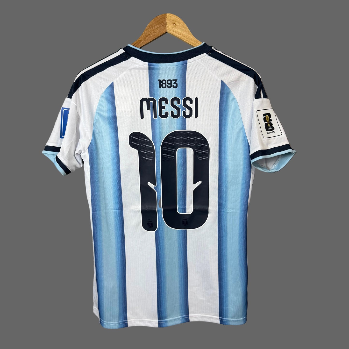 Camiseta Argentina Local Mundial 2026 Version Fan