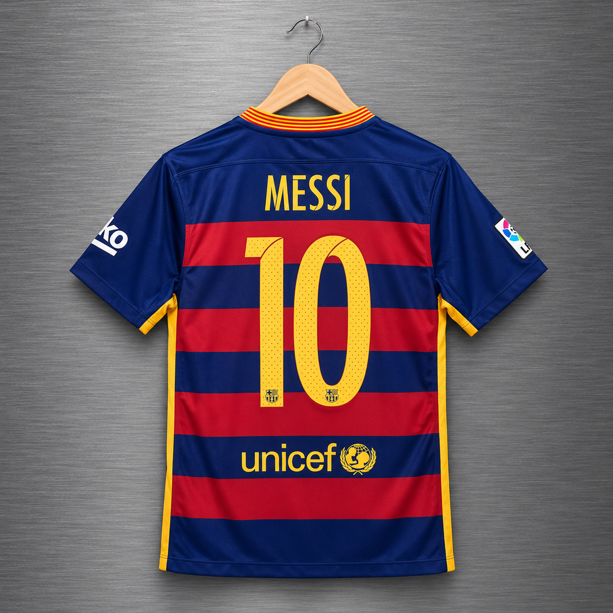 Camiseta Barcelona Local 2015-2016 Versión Retro