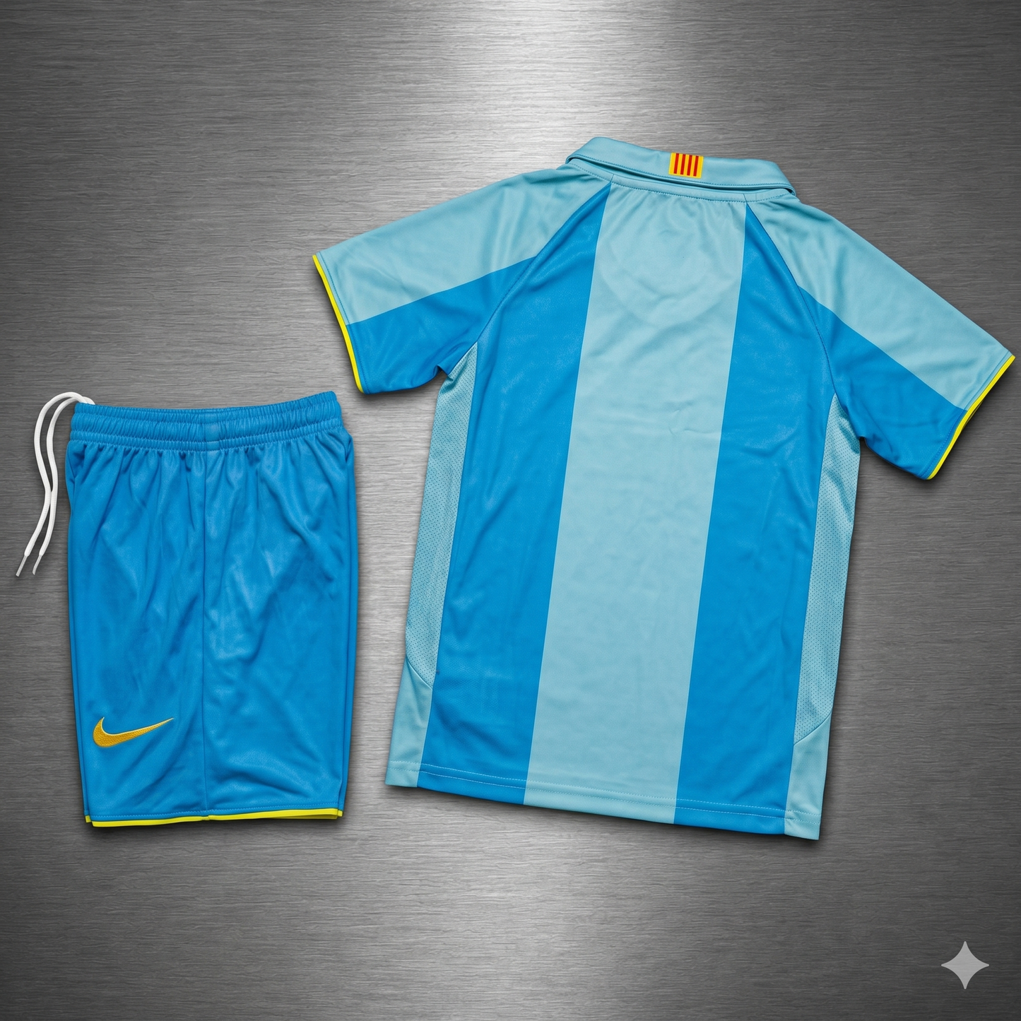 Kit Barcelona Visita 2007-2008 Versión Infantil Niño Retro
