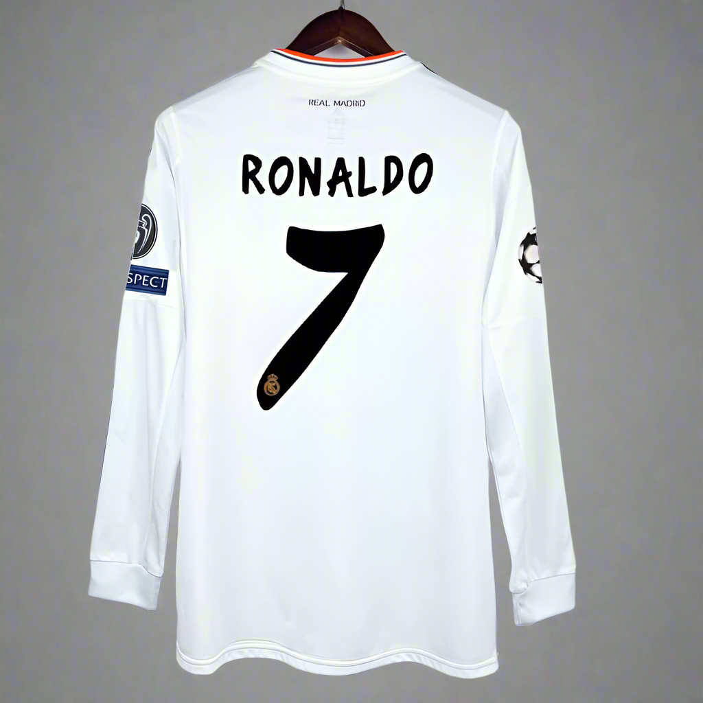 Camiseta Real Madrid Local Manga larga 2013/2014 RETRO