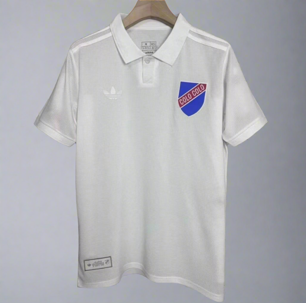 Camiseta Colo Colo 100 Años 2025-2026 Version Fan