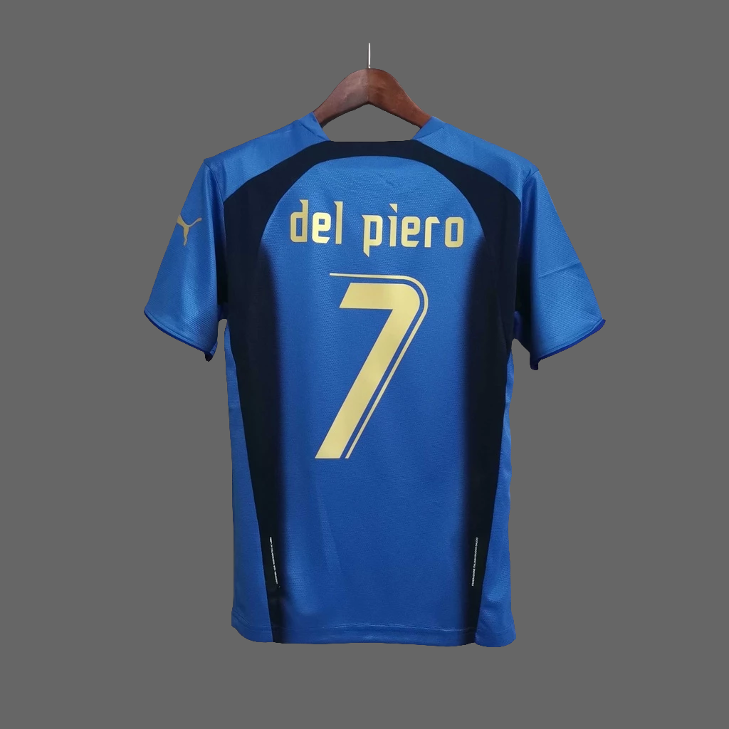 Camiseta Italia Local 2006 Versión Retro