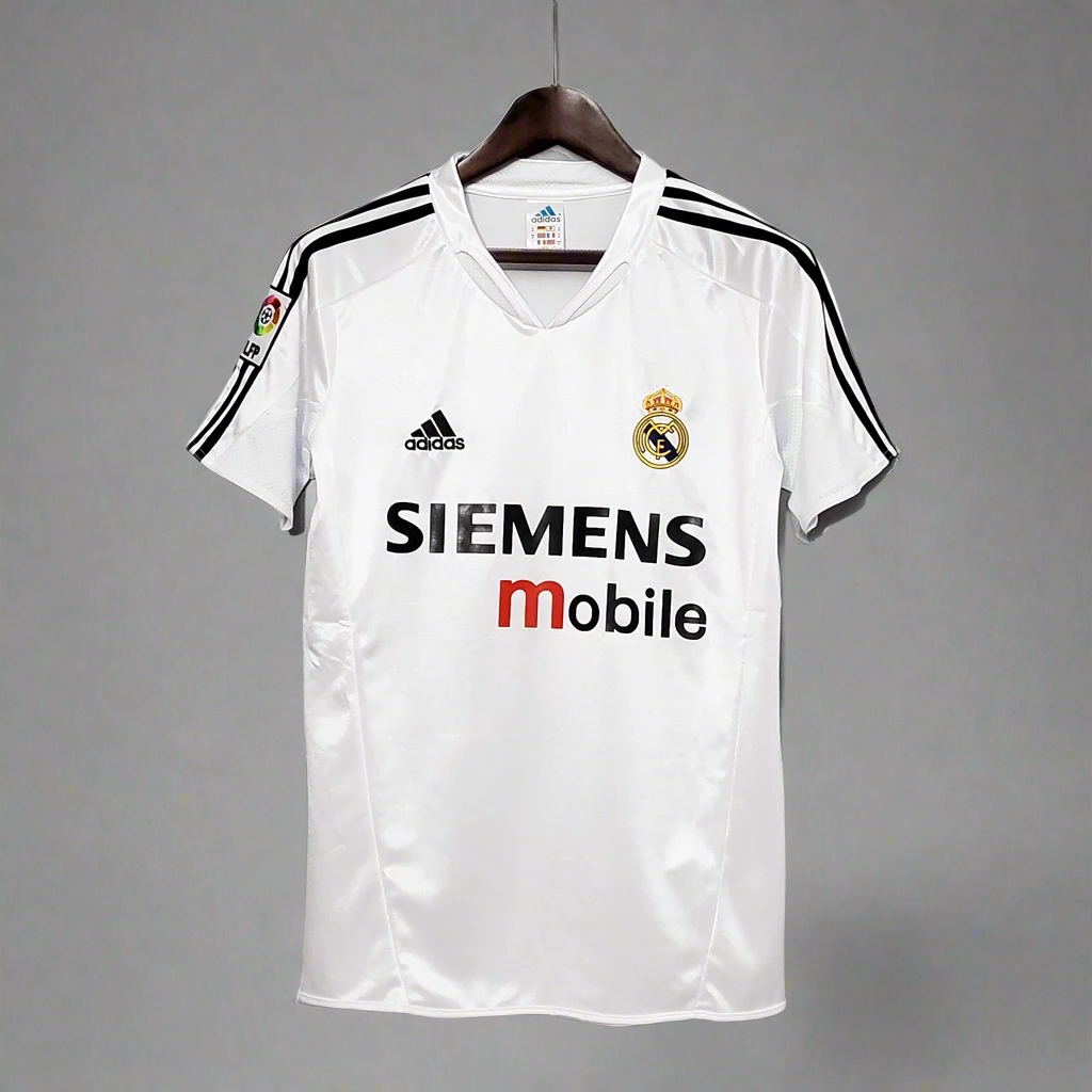 Camiseta Real Madrid Local 2004-2005 Versión Retro