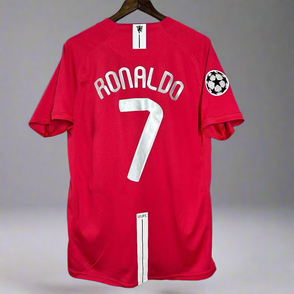 Camiseta Manchester united Local Version Basic 2007-2008 Retro