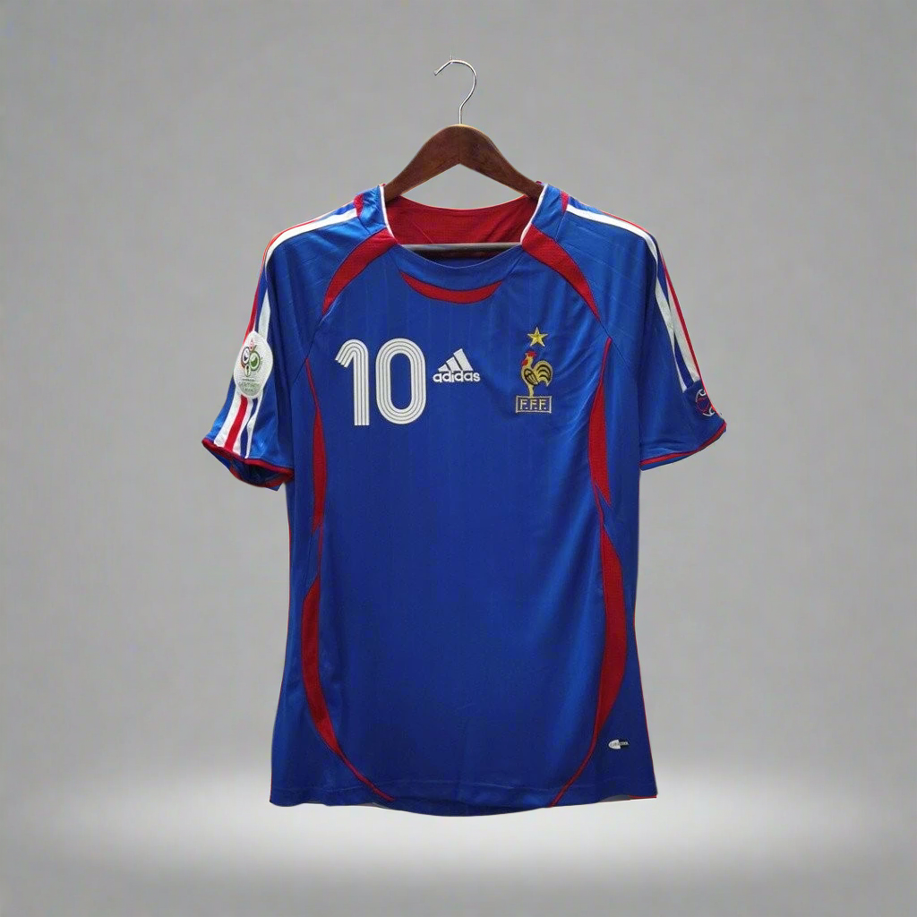 Camiseta Francia Local 2006 Versión Retro