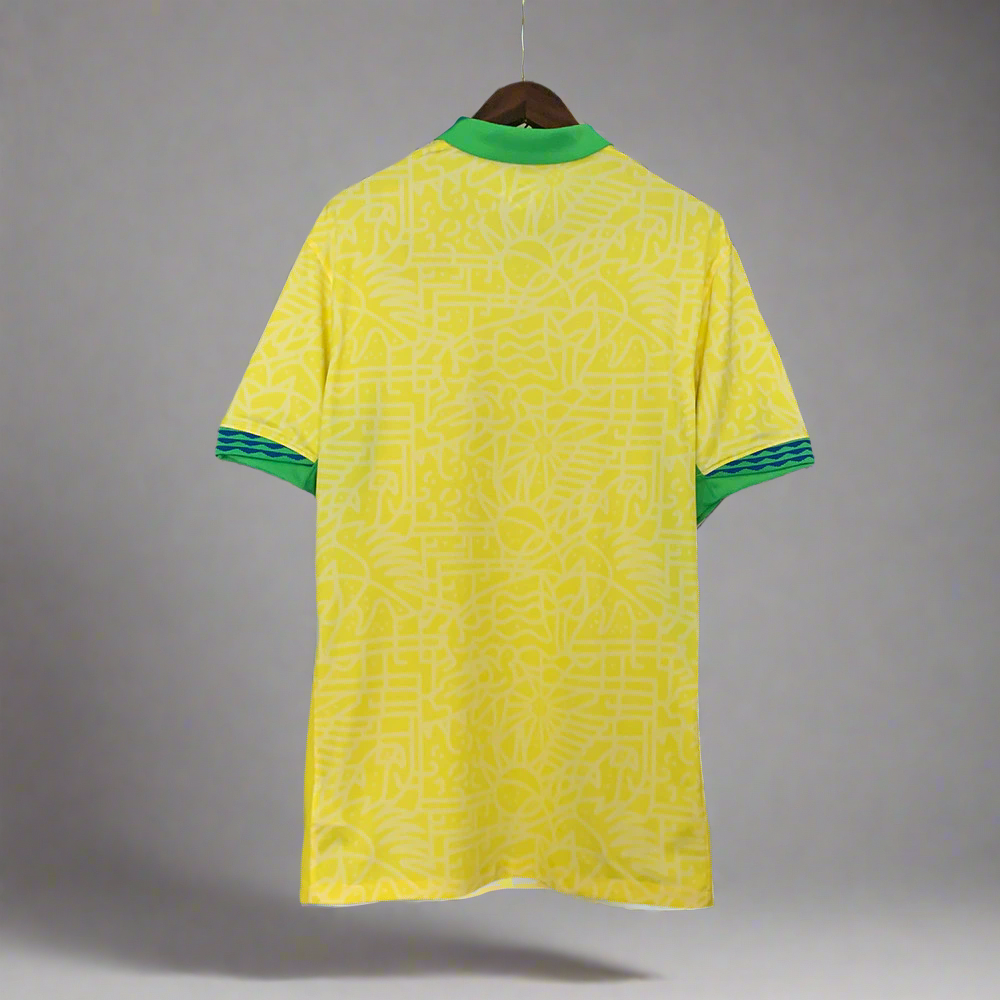 Camiseta Brasil Local 2024-2025 Versión Fan BW