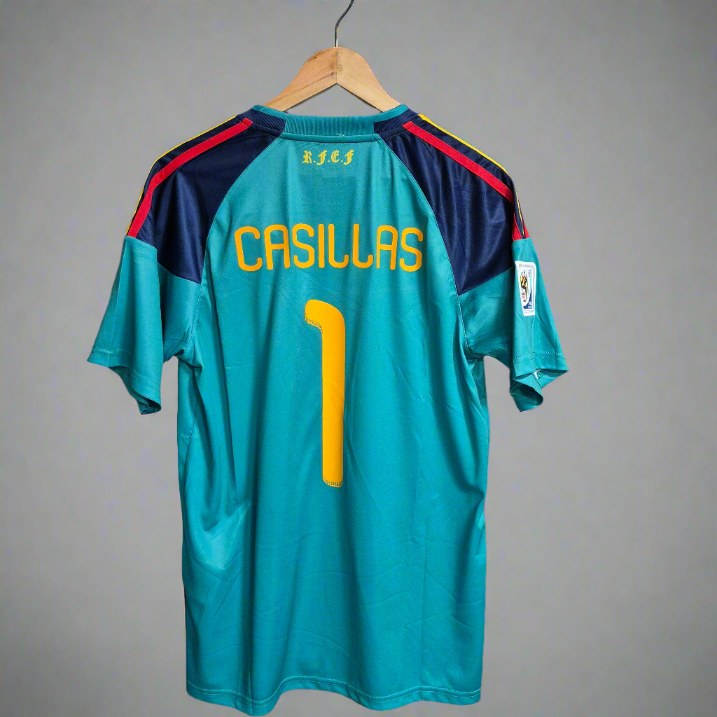 Camiseta España Arquero/Portero 2010 Versión Retro