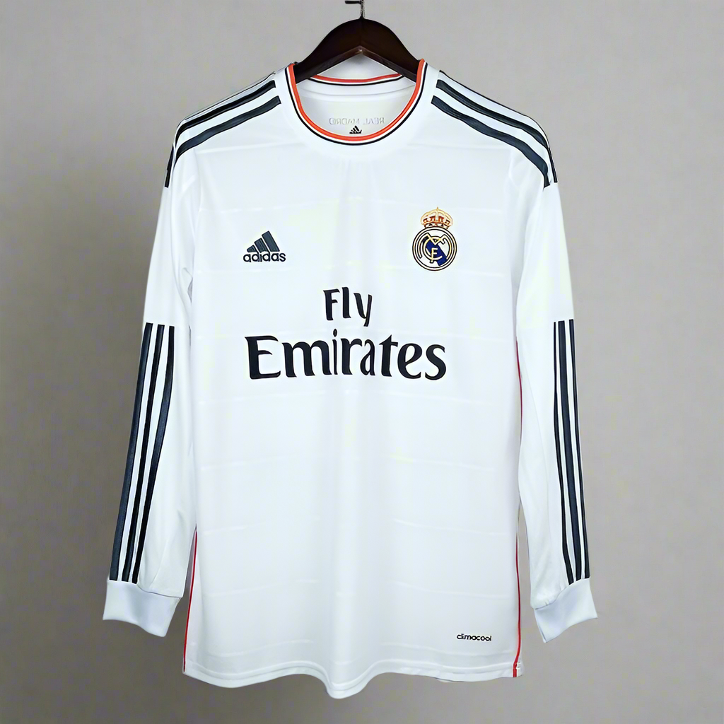Camiseta Real Madrid Local Manga larga 2013/2014 RETRO