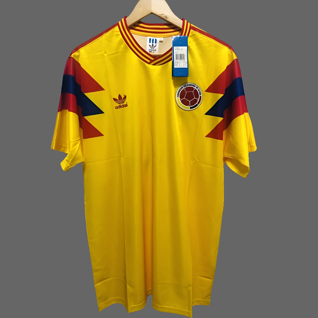 Camiseta Colombia Local 1990 Versión Retro