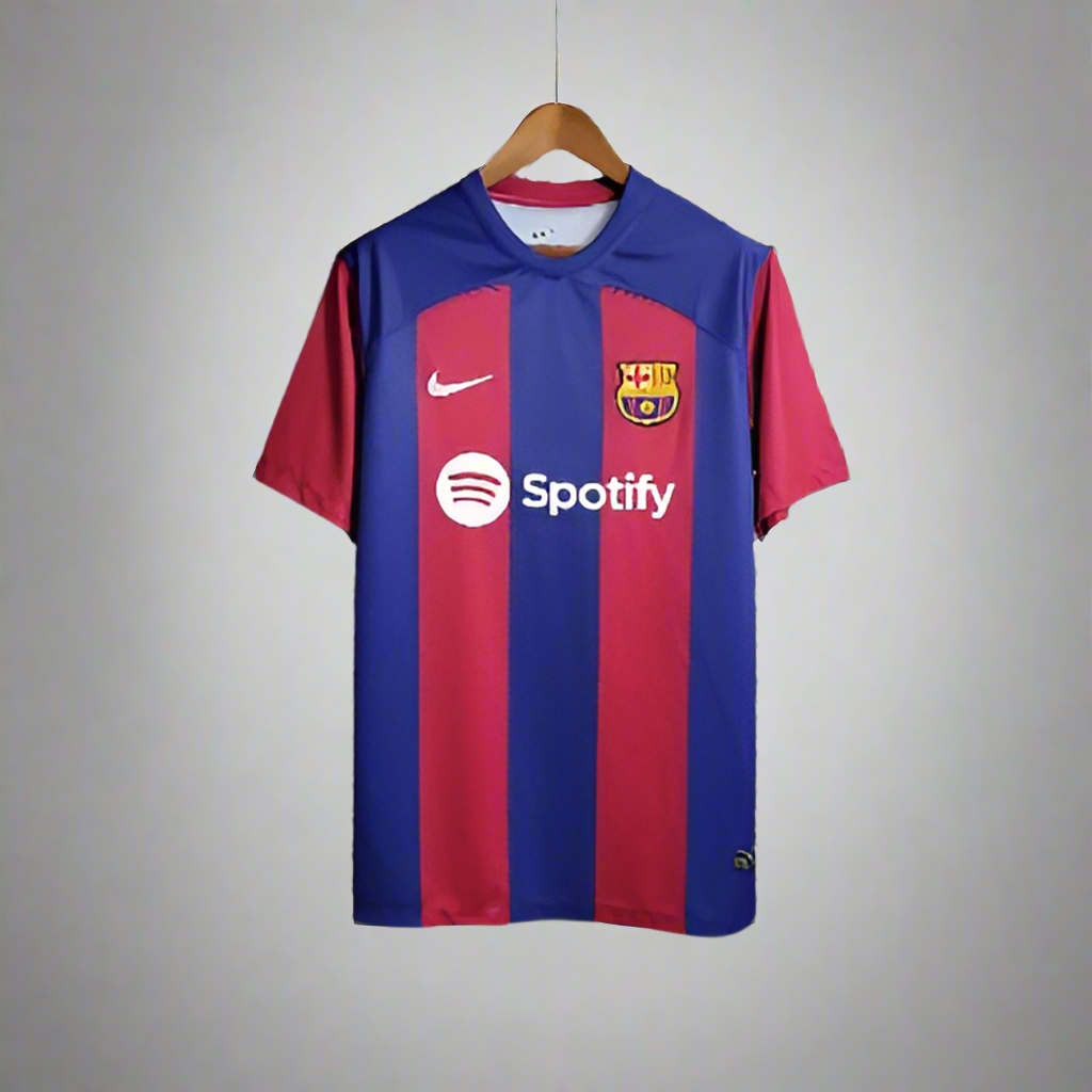 Camiseta Barcelona Local 2023-2024 Versión Infantil Niño Fan