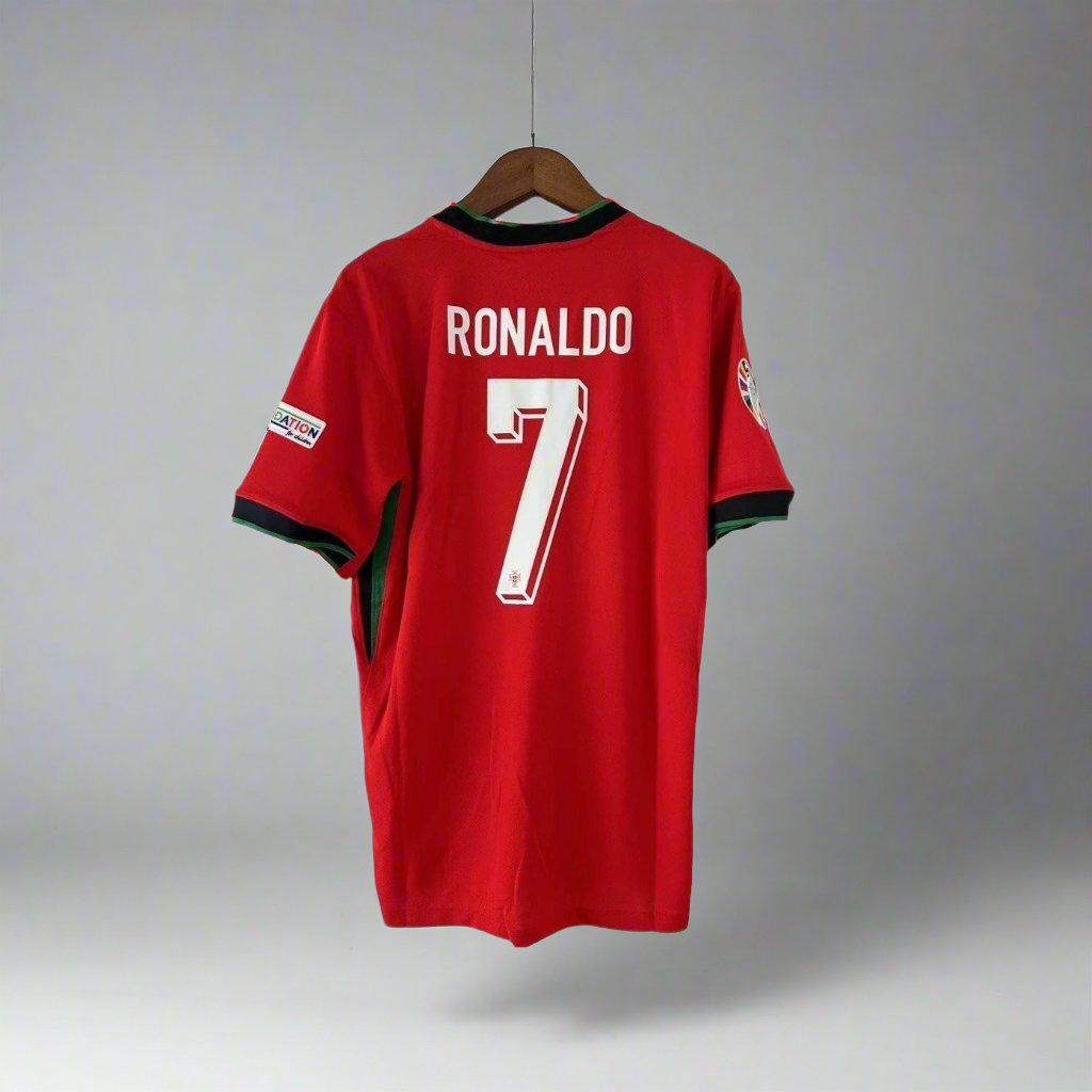 Camiseta Portugal 2024 Versión Infantil Niño Fan – Bauldelhincha