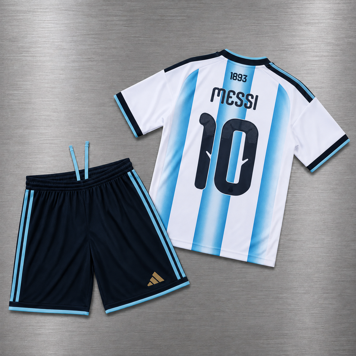Kit Argentina Local Mundial 2026 Versión Infantil Niño