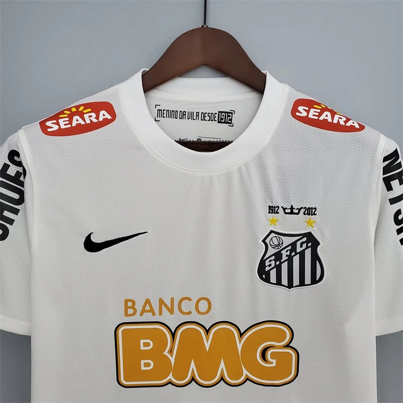 Camiseta Santos Local 2011-2012 Versión Retro