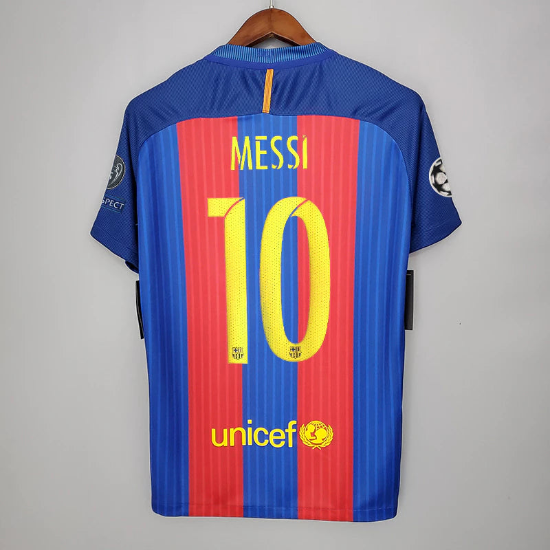 Camiseta Barcelona Local 2016-2017 Versión Retro