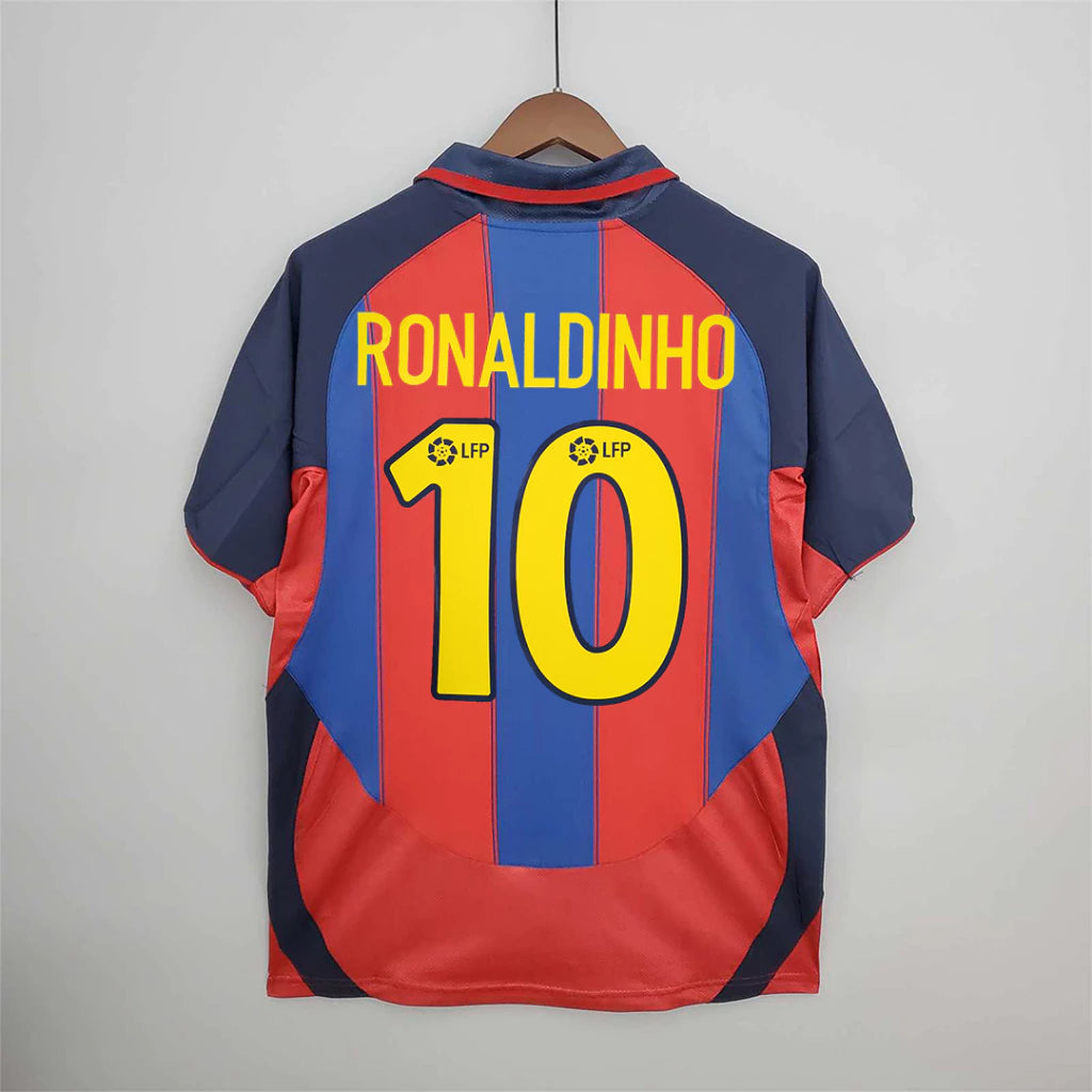 Camiseta Barcelona Local 2002-2003 Versión Retro