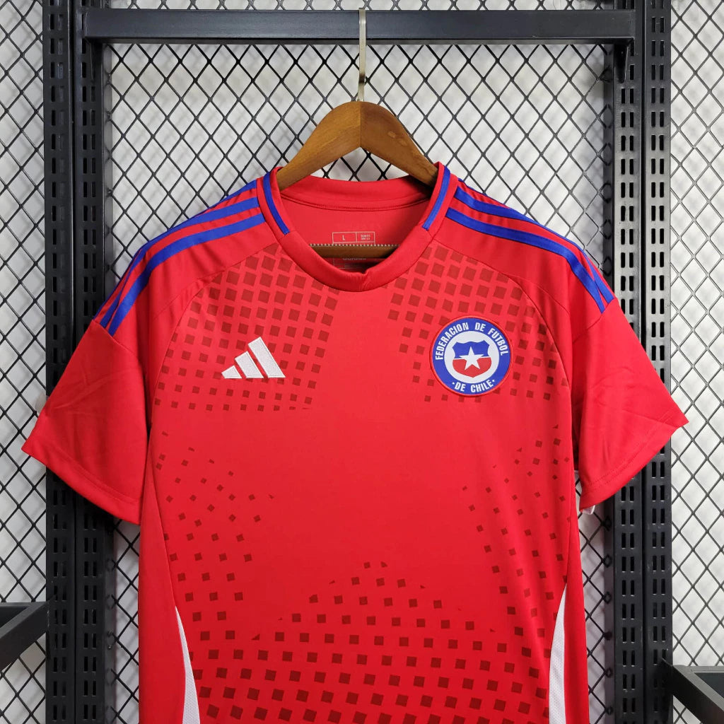 Camiseta Chile Local 2024-2025 Version Fan