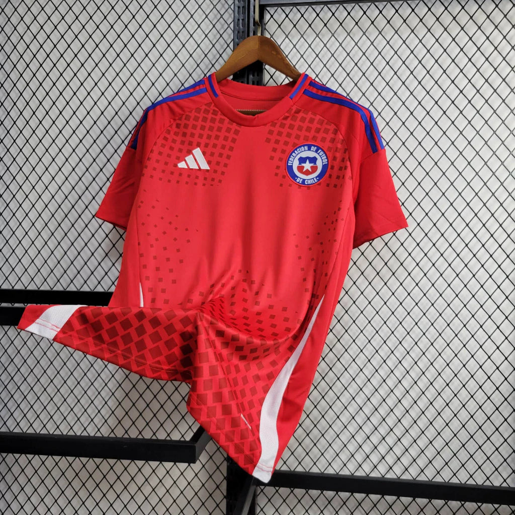 Camiseta Chile Local 2024-2025 Version Fan