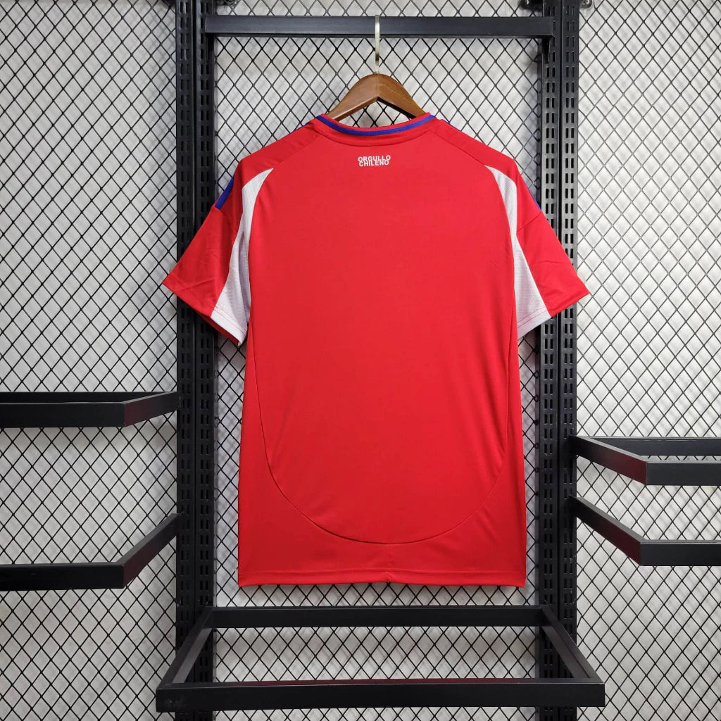 Camiseta Chile Local 2024-2025 Version Fan