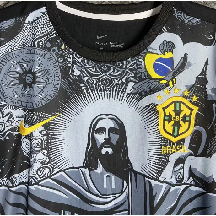 Camiseta BRASIL EDICION ESPECIAL 2024-2025 Version Fan