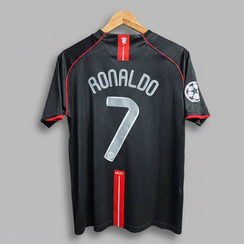 Camiseta Manchester United Visita 2007-2008 Retro Versión Infantil Niño