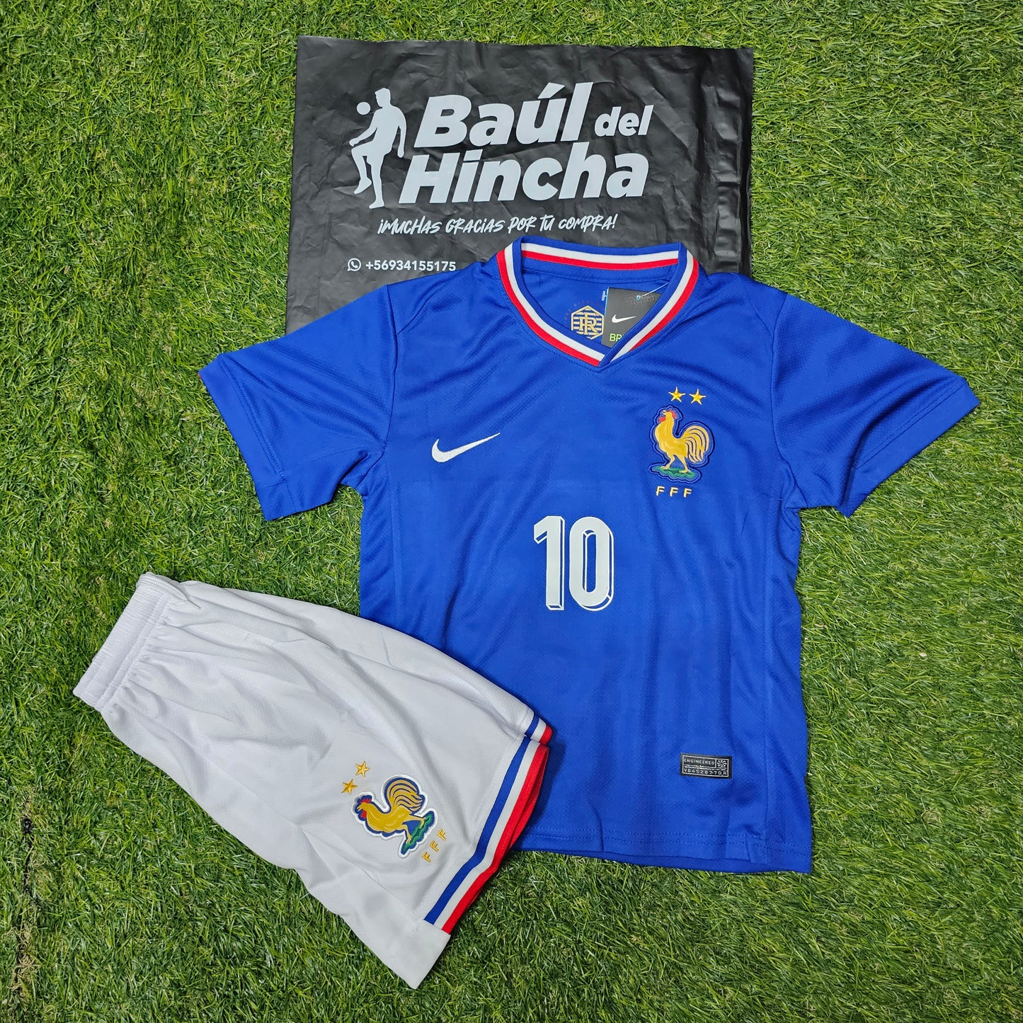 Kit Francia 2024 Versión Infantil Niño