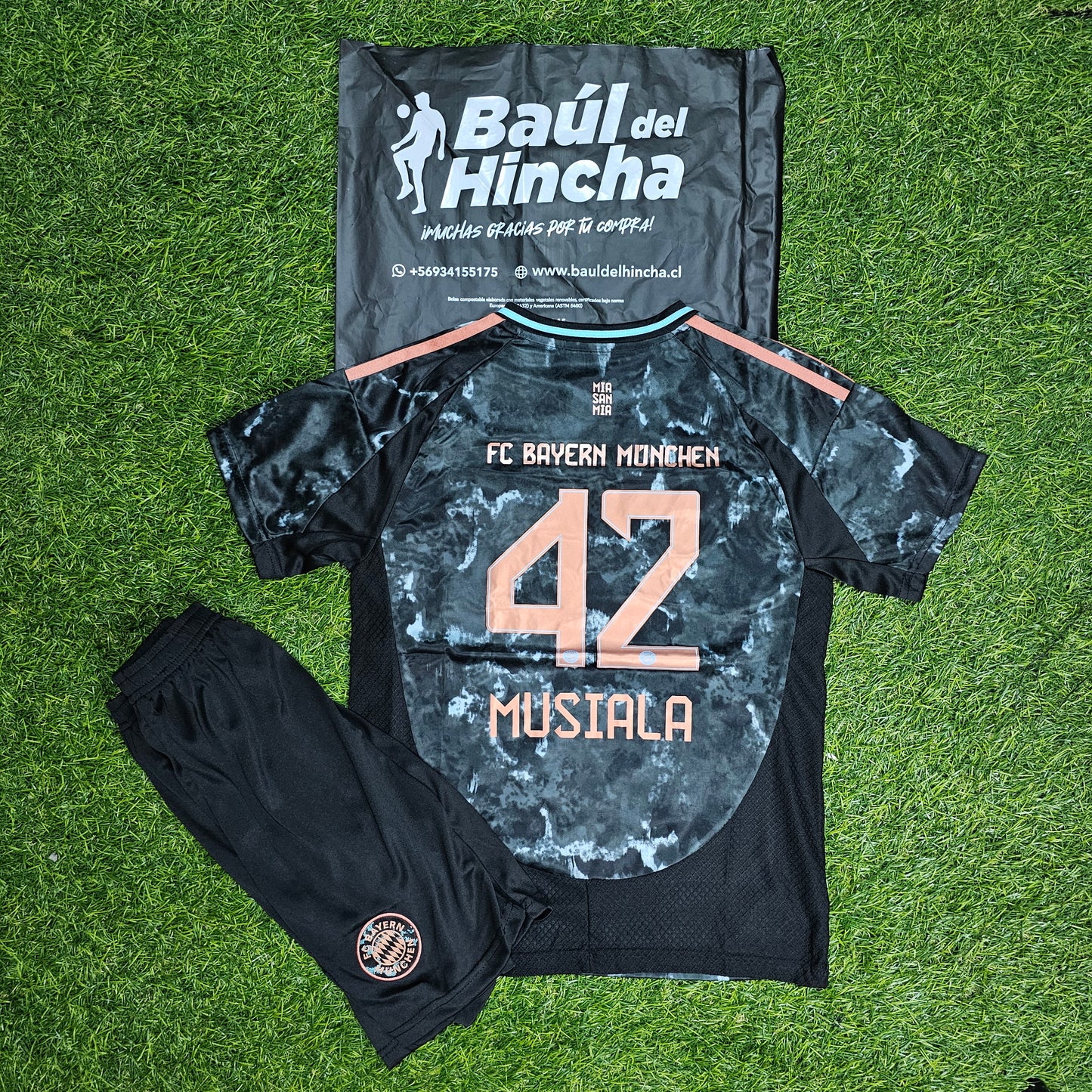 Kit Bayern Munich Visita Niño 2024/2025