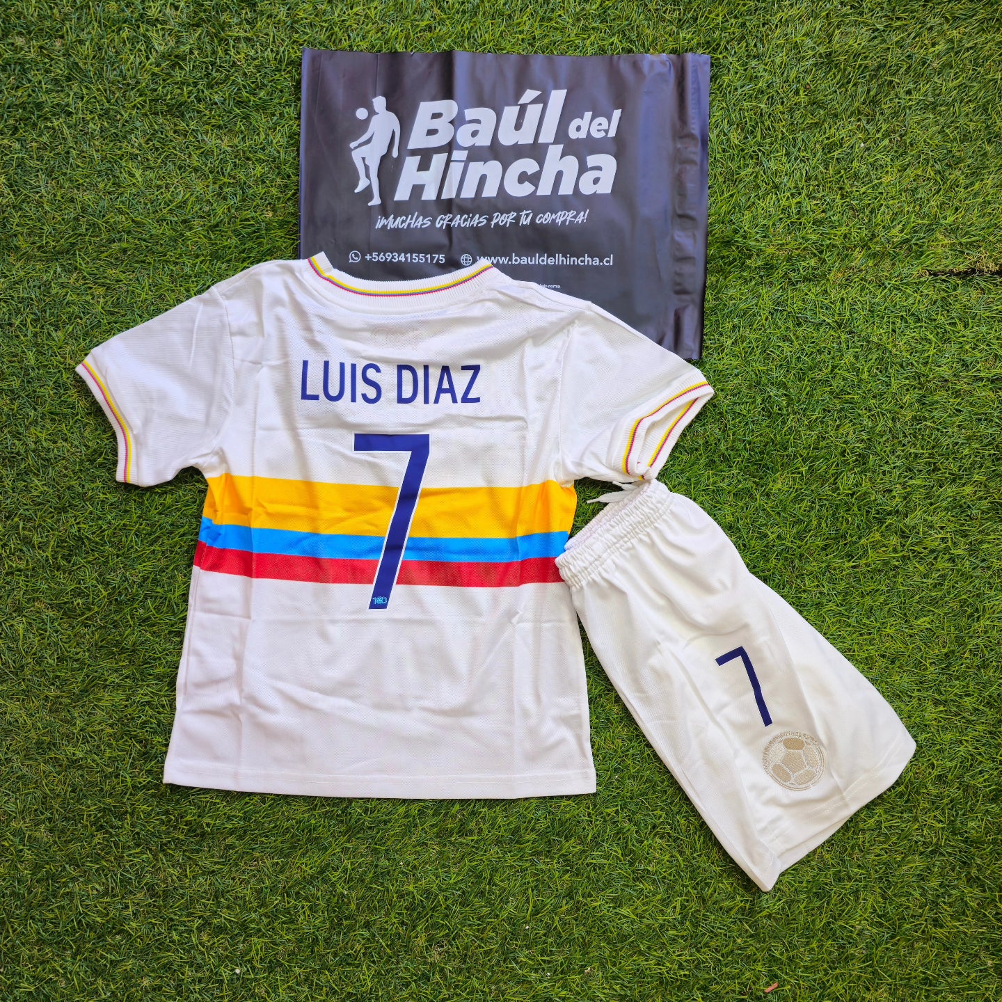 Kit Colombia 100 años 2024-2025 Versión Infantil Niño