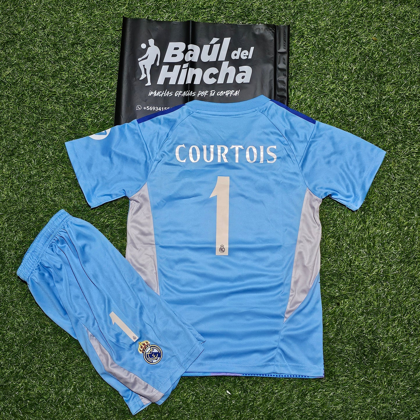 Kit Real Madrid Arquero 2024-2025 Versión Infantil Niño