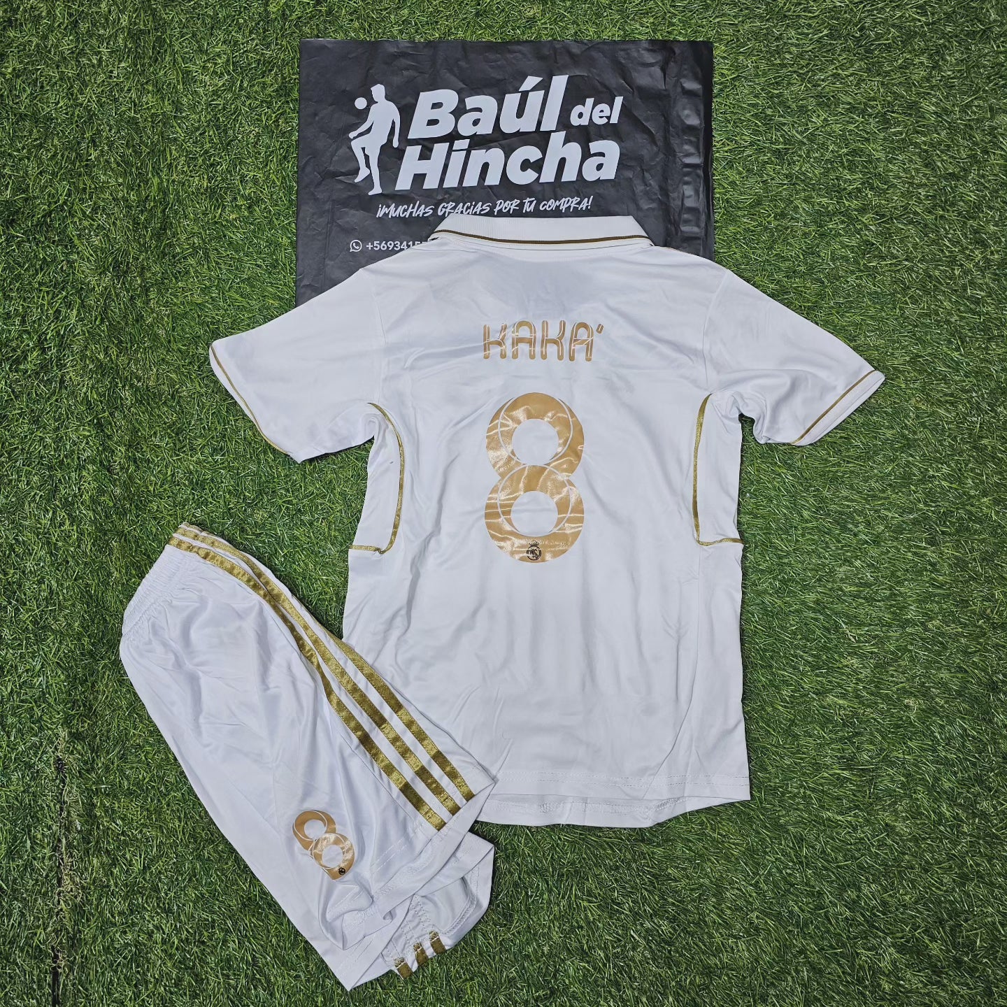 Kit Real Madrid Local Retro 2011/2012 Niño