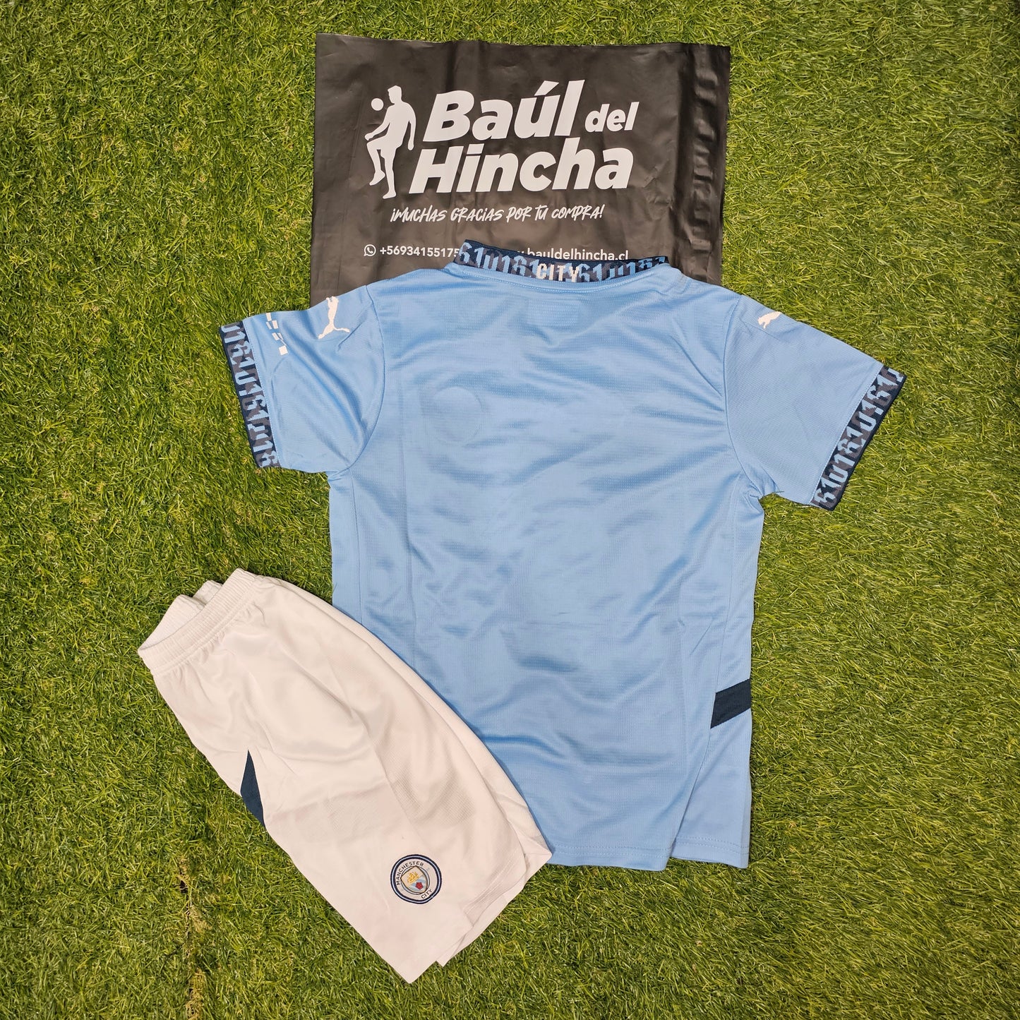 Kit Manchester City 2024-2025 Versión Infantil Niño