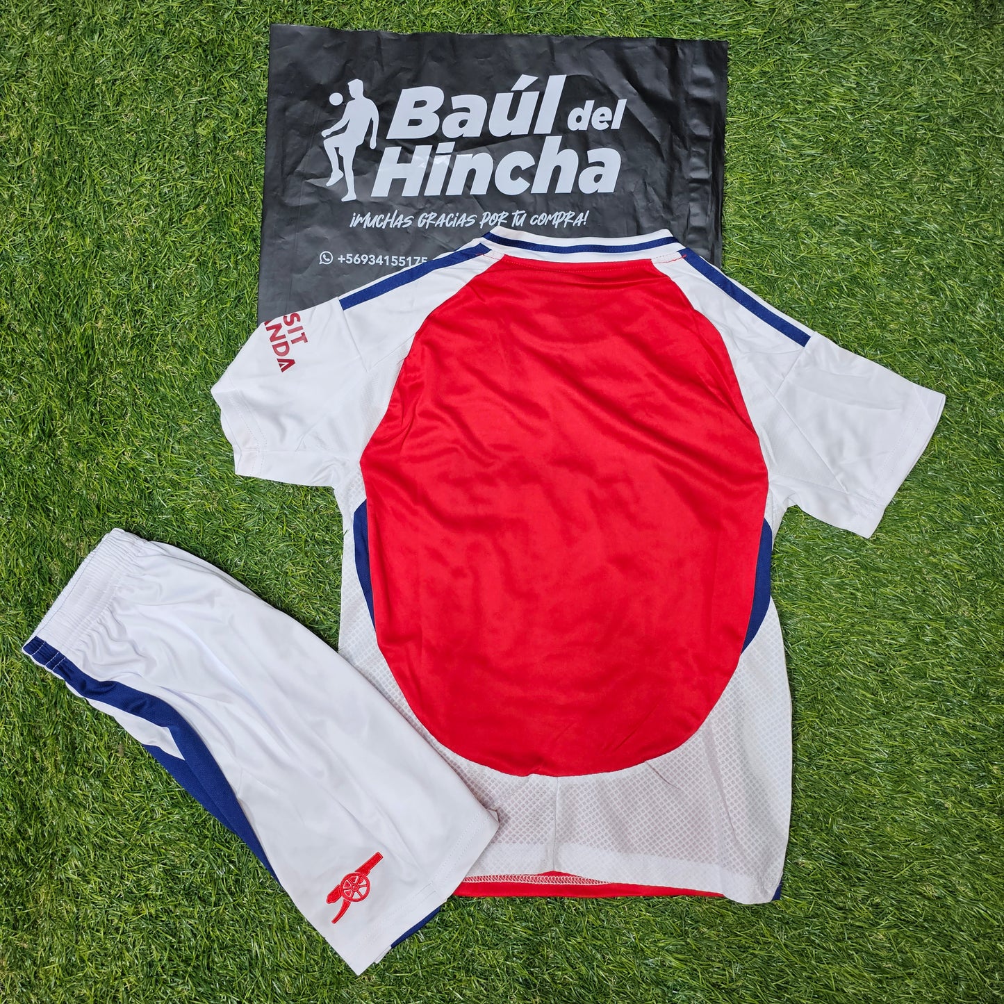 Kit Arsenal Local 2024-2025 Versión Infantil Niño