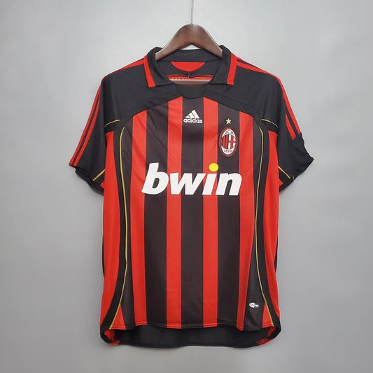 Camiseta Milán Local 2006-2007 Versión Retro