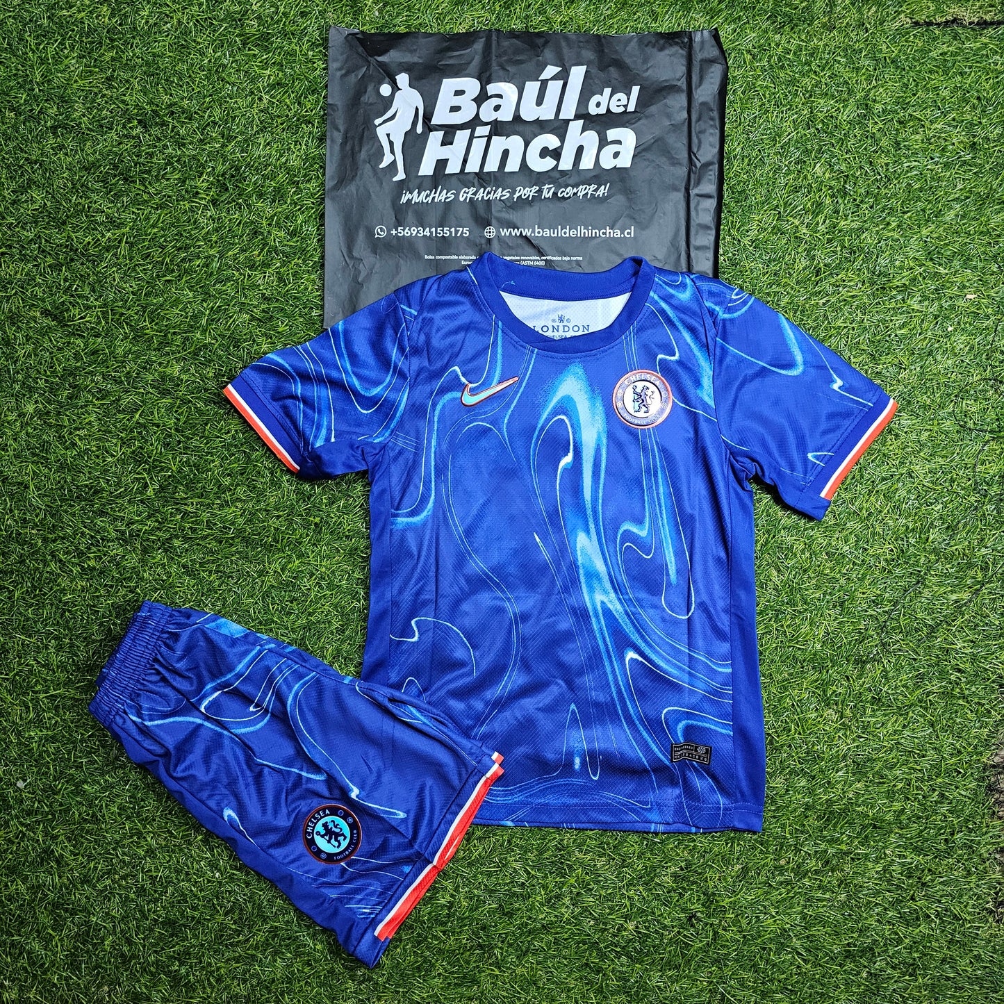 Kit Chelsea Local 2024-2025 Versión Infantil Niño