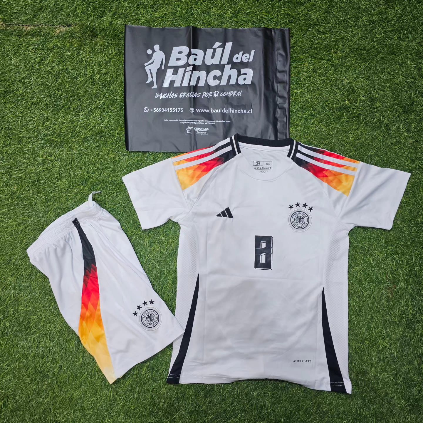 Kit Alemania Local 2024-2025 Versión Infantil Niño