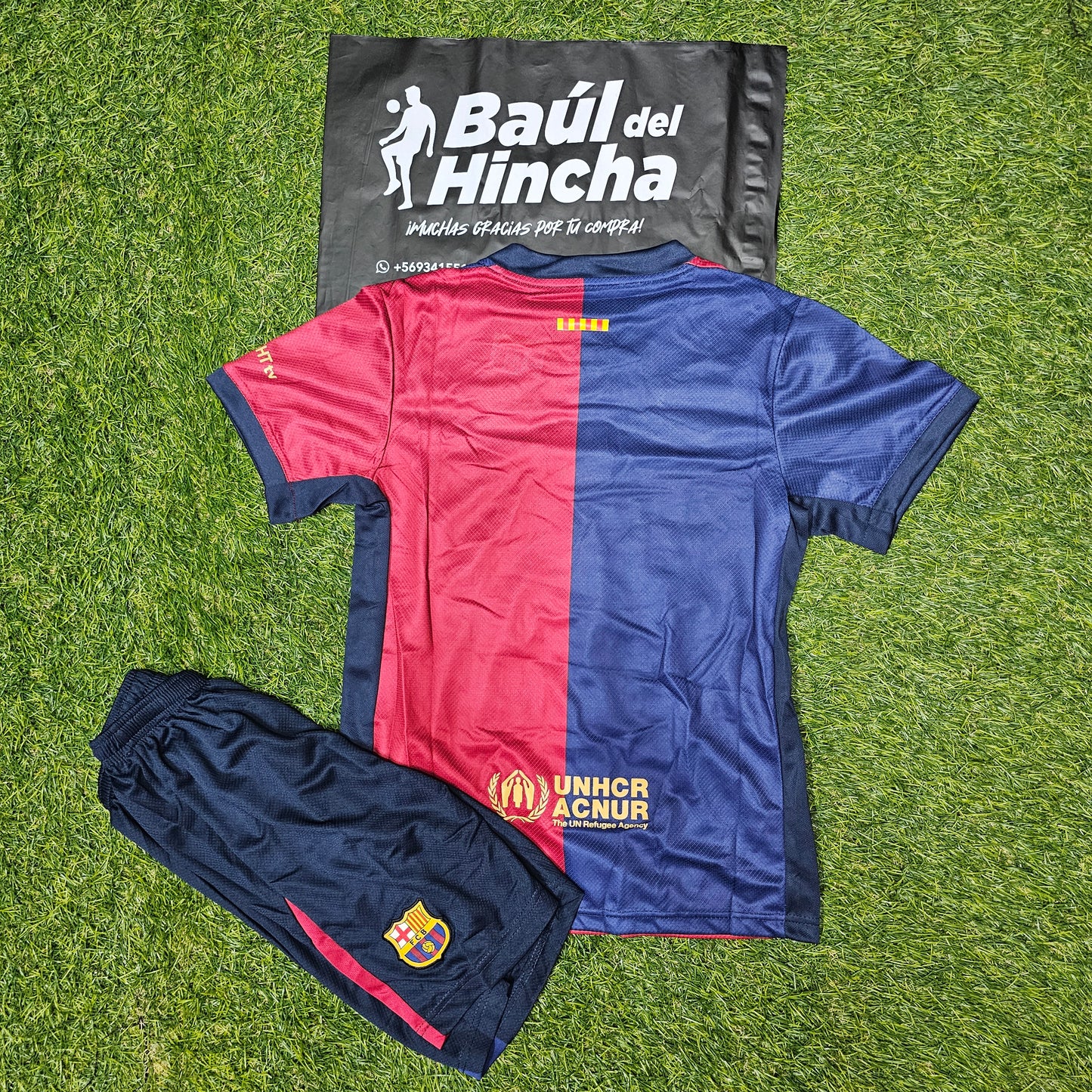 Kit Barcelona Local 2024-2025 Versión Infantil Niño