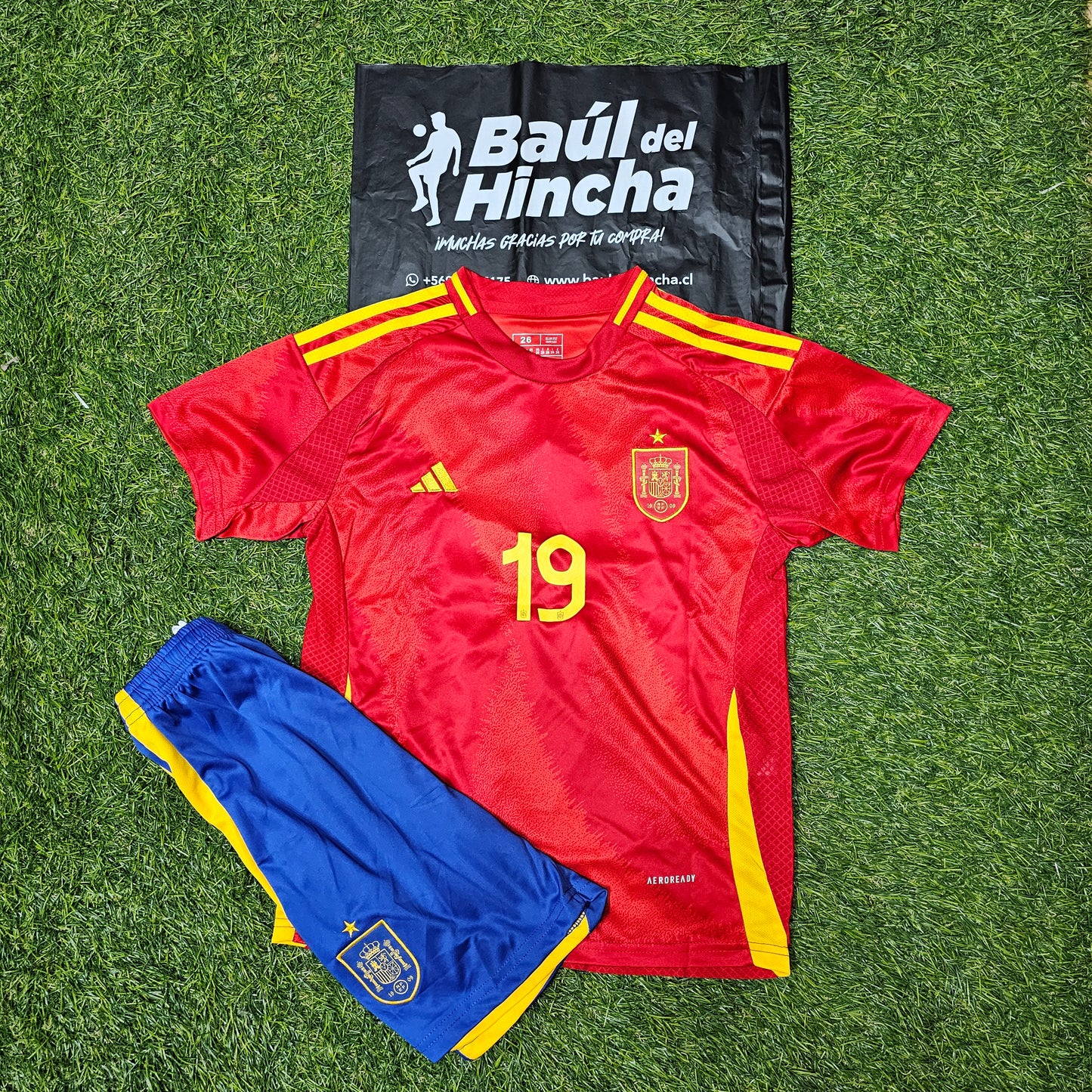 Kit España Local 2024-2025 Versión Infantil Niño