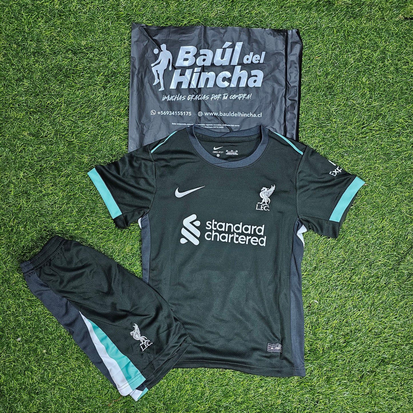 Kit Liverpool Visita 2024-2025 Versión Infantil Niño