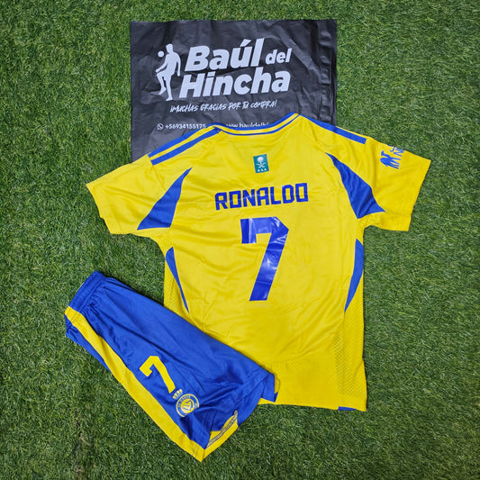 Kit Al-Nassr Local 2024-2025 Versión Infantil Niño