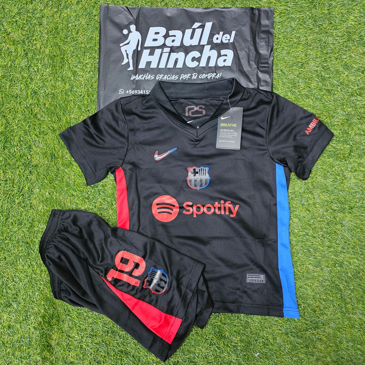 Kit Barcelona Visita 2024-2025 Versión Infantil Niño