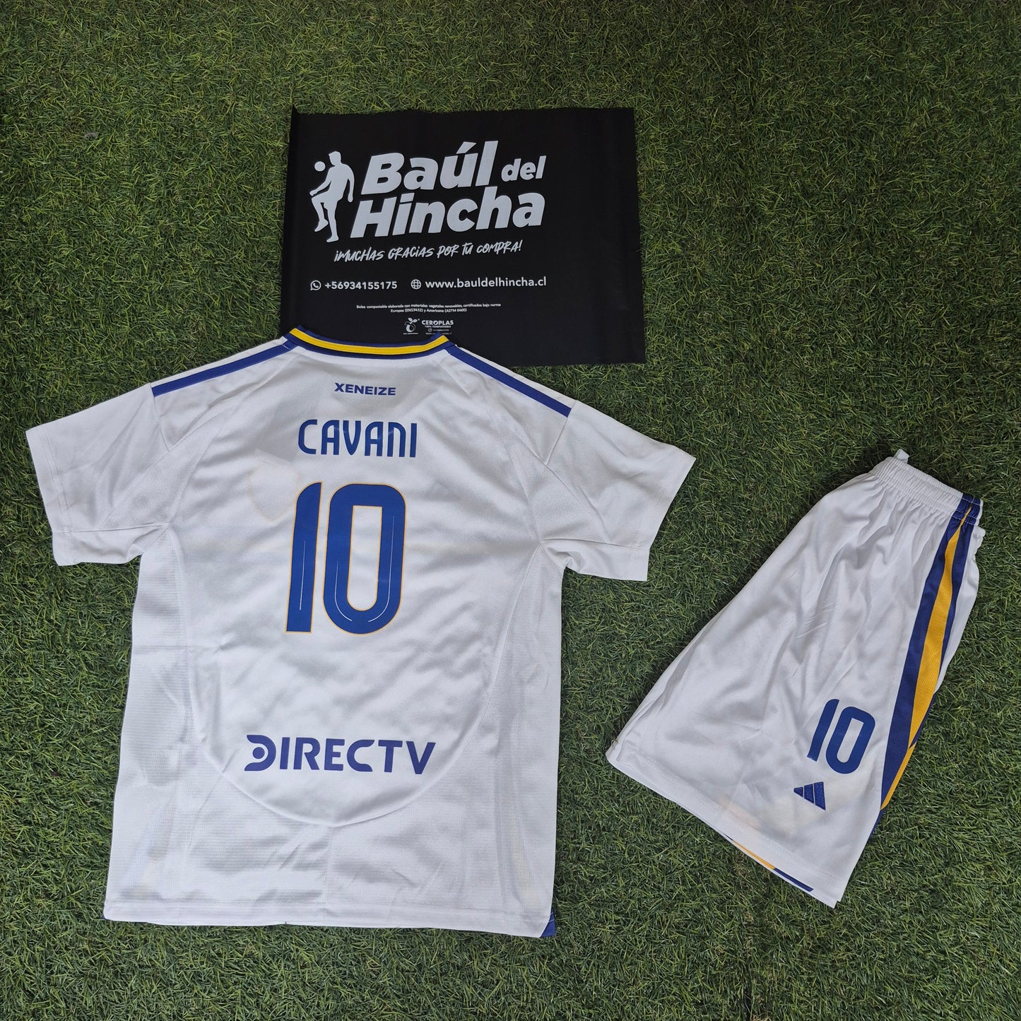 Kit Boca Junior Visita 2024-2025 Versión Infantil Niño