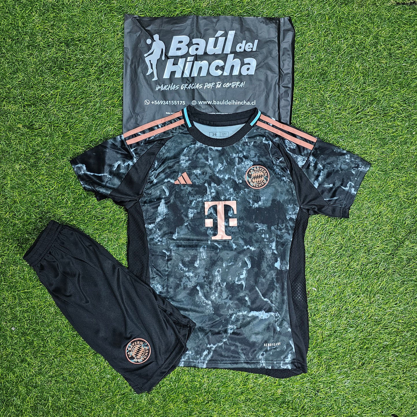Kit Bayern Munich Visita Niño 2024/2025