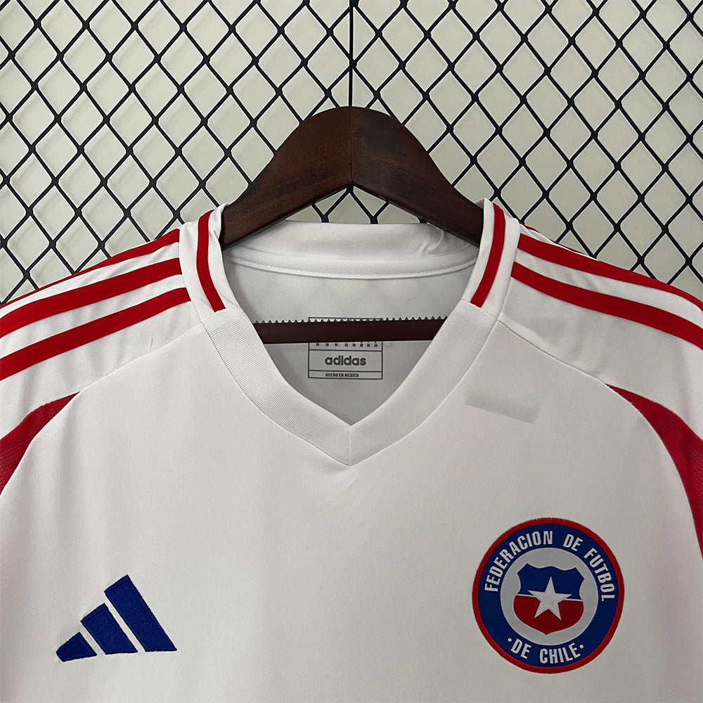 Camiseta Chile Visita Versión Infantil Niño 2024 Versión Fan