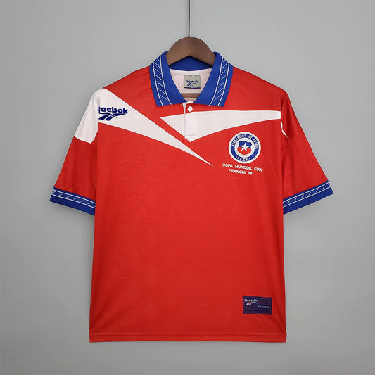 Camiseta Chile Local 1998 Versión Retro