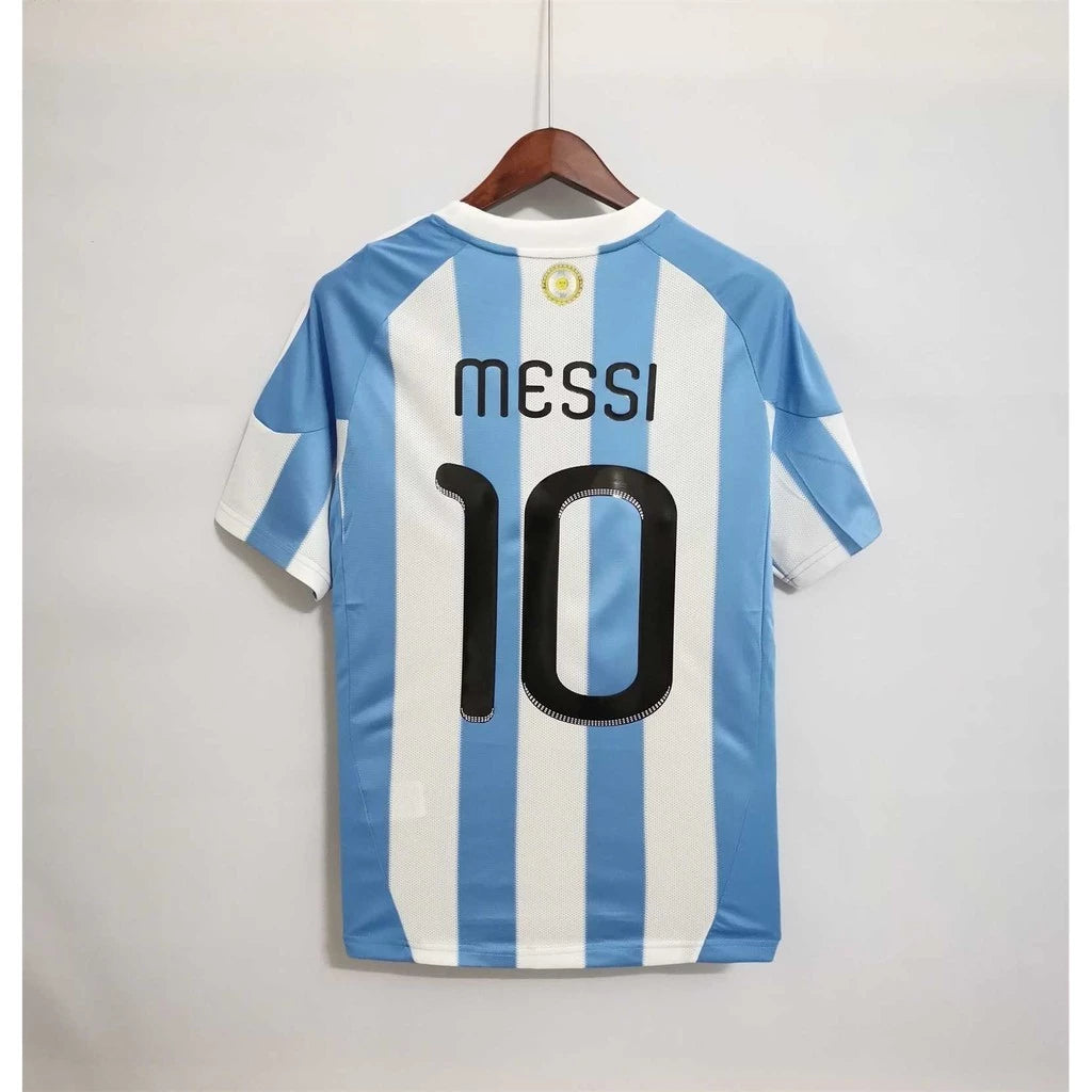 Camiseta Argentina Local 2010 Versión Retro