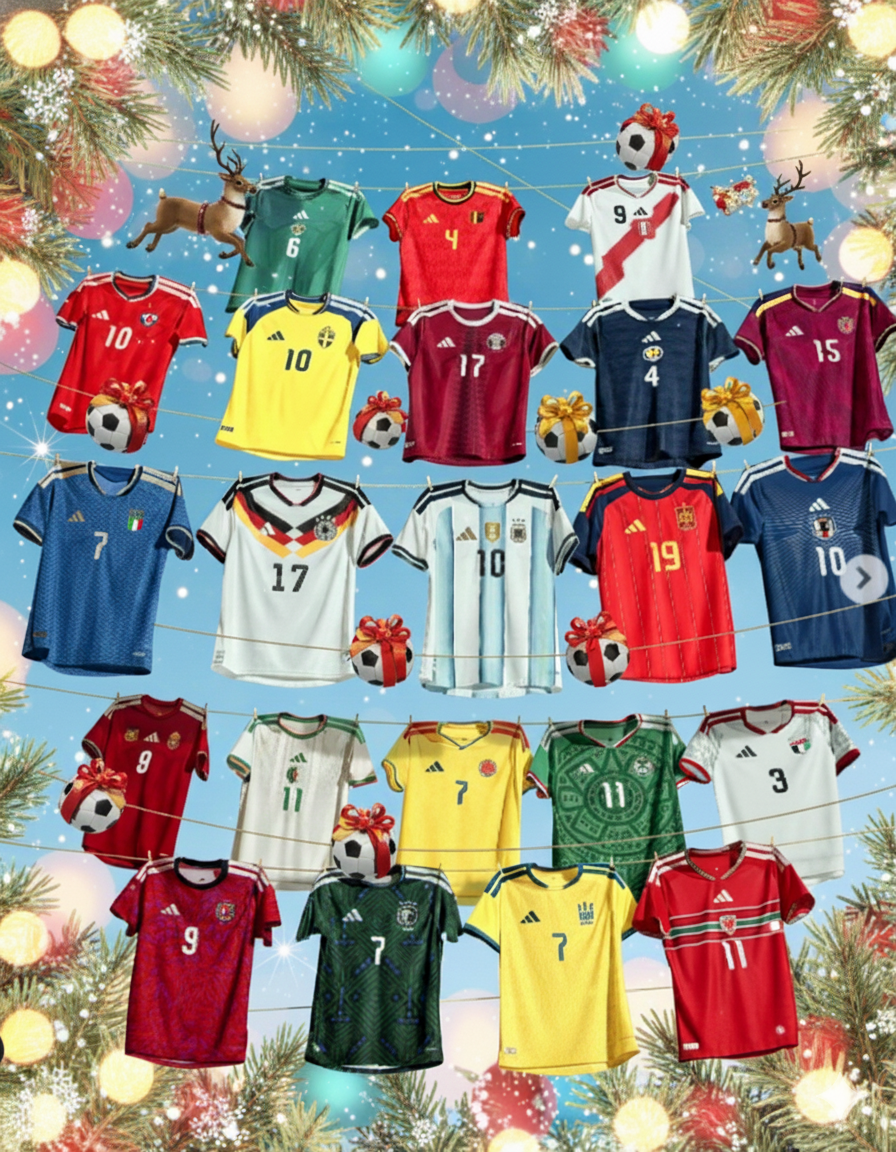 Top 10 camisetas de fútbol para regalar esta Navidad