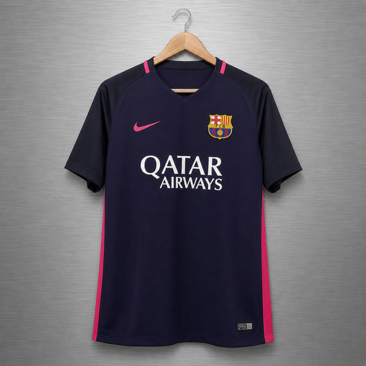 Camiseta Barcelona Visita 2016-2017 Versión Retro