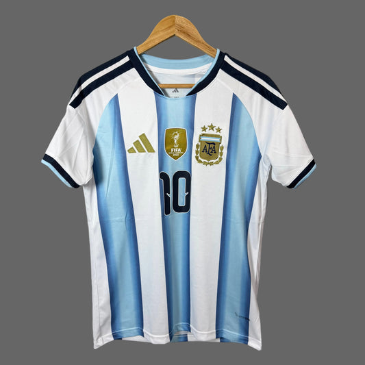 Camiseta Argentina Local Mundial 2026 Version Fan