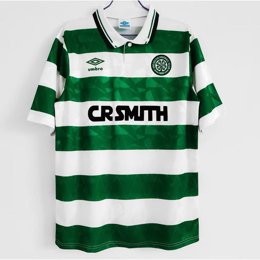 Camiseta Celtic Local  1989-1991 RETRO