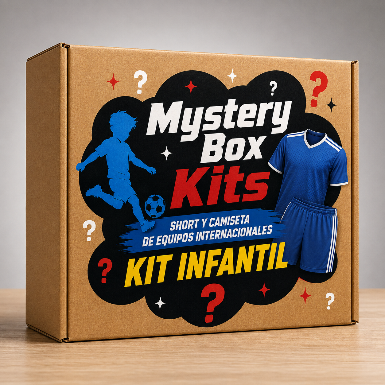Mistery Box kits infantiles (Short + Camiseta)